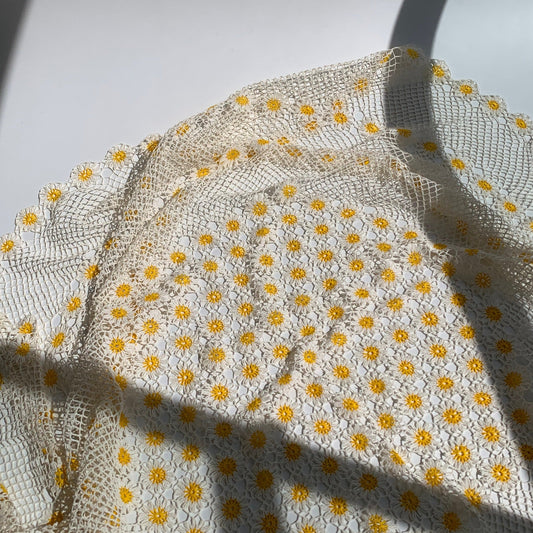 Toalha Margarida Creme