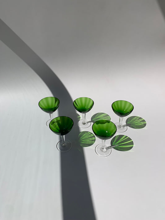 Taças Cristal Verde