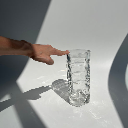 Vaso Cristal Trângulo