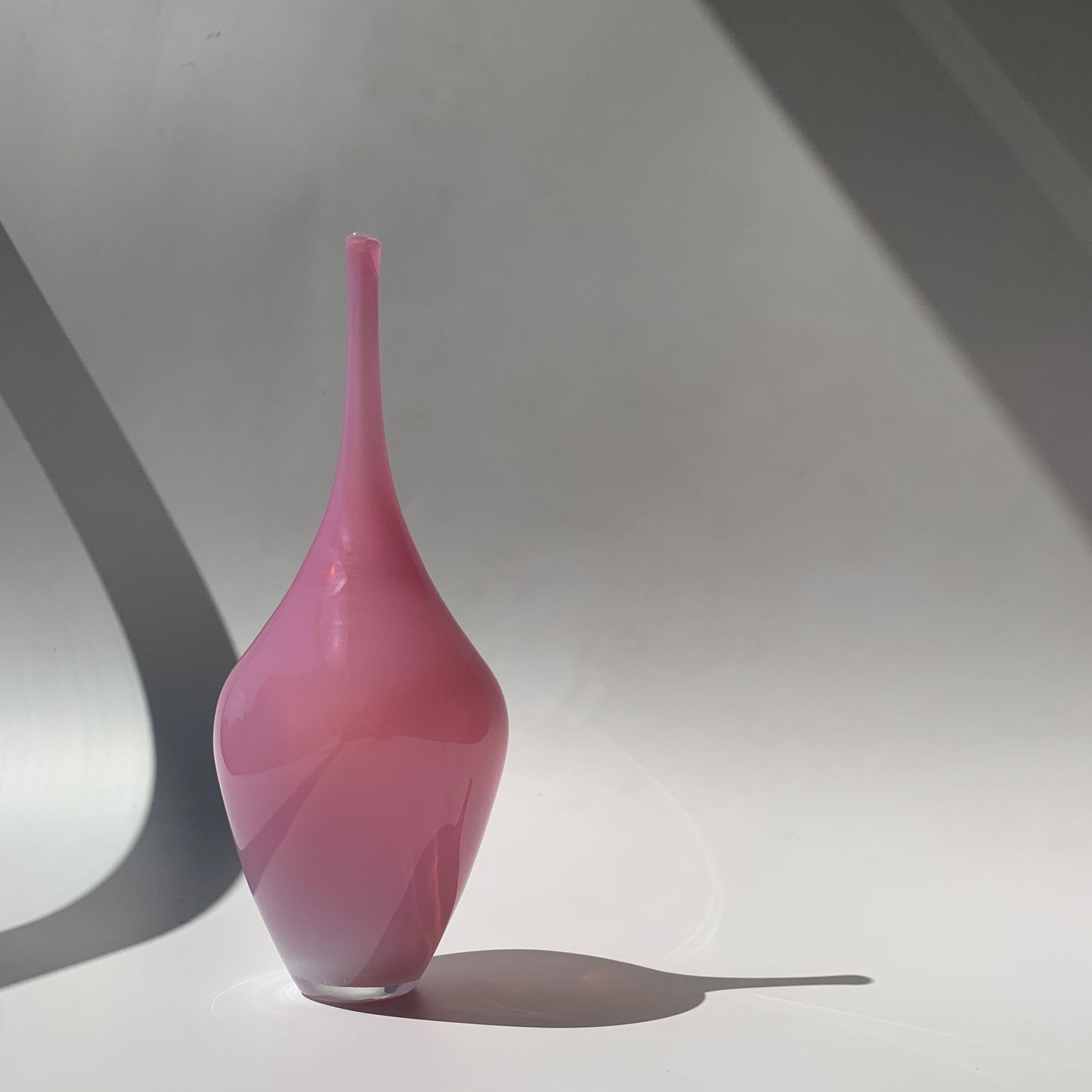 Vaso Escultura Rosa