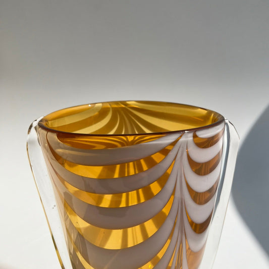 Vaso Zebra Amarela