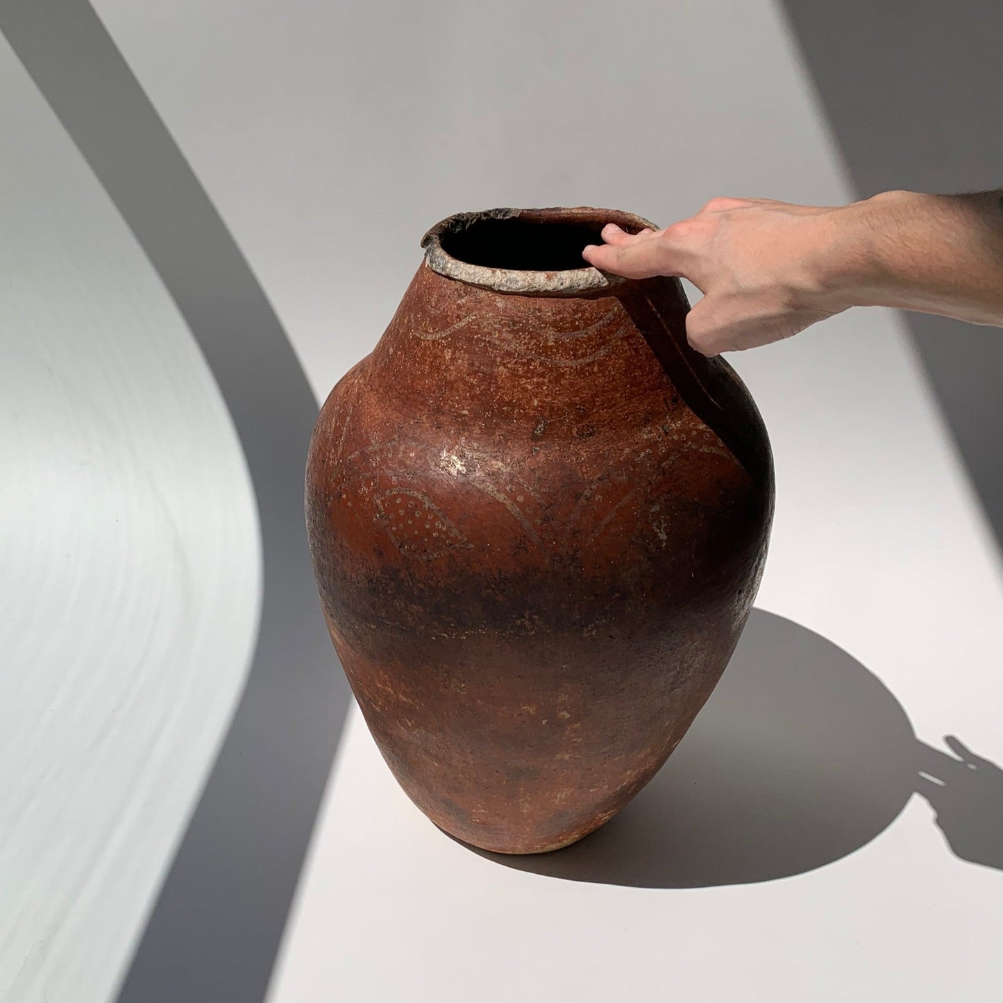 Vaso Antigo Barro