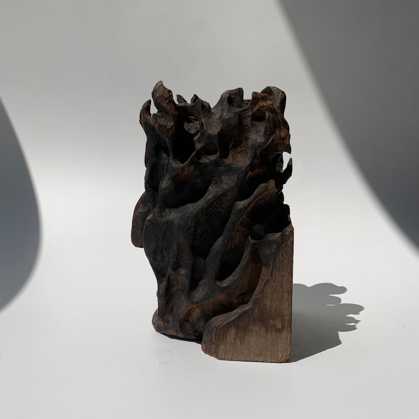 Escultura Cabeça Fogo