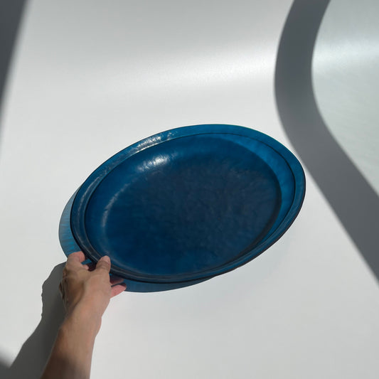 Travessa Azul Acrílico