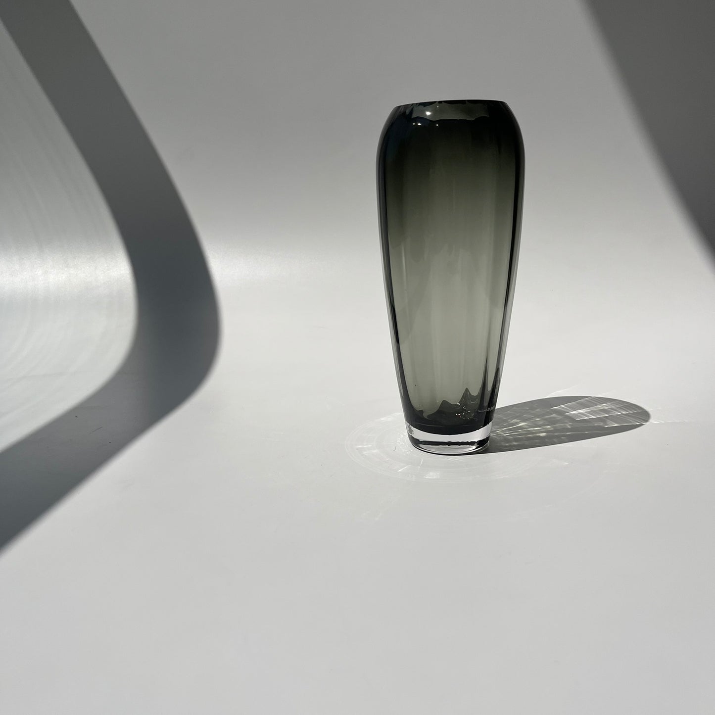 Vaso Cristal Fumê
