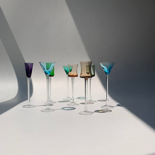 Taças Licor Colorido