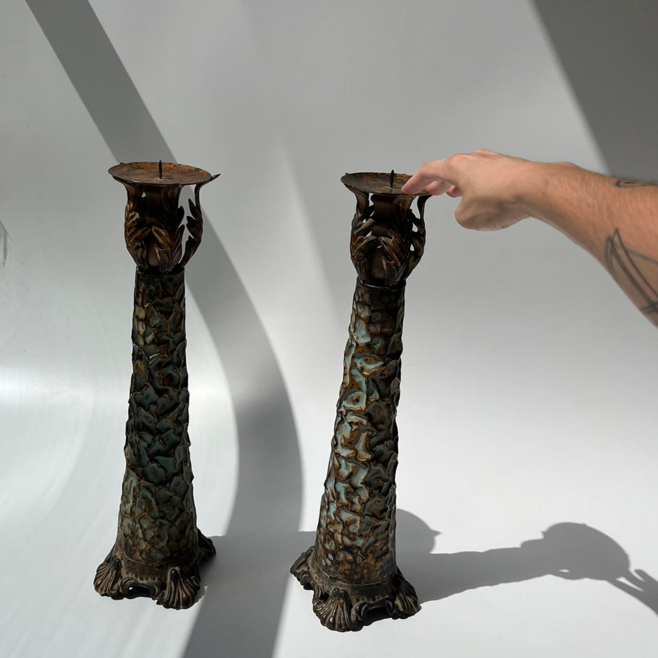 Castiçais Escultura