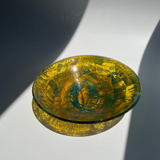 Centro Vidro Pintado