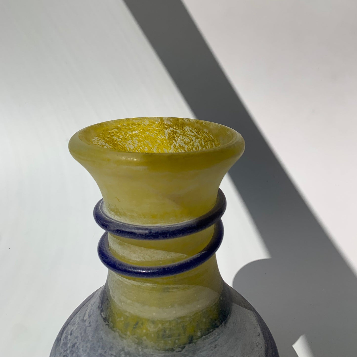 Vaso Amarelo & Azul