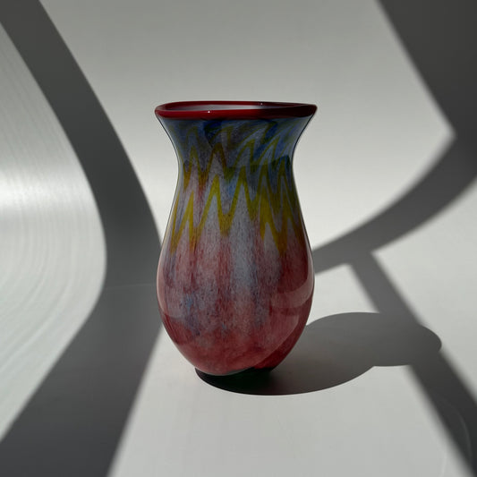 Vaso Murano Tricolor