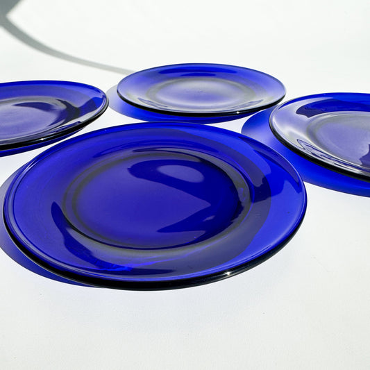 Conjunto Pratos Azuis