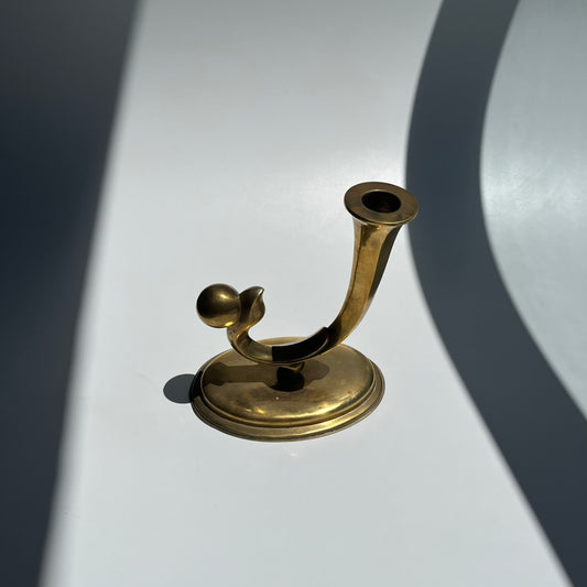 Castiçal Déco Bronze