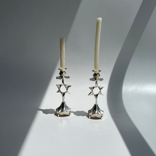 Castiçal Estrela de David