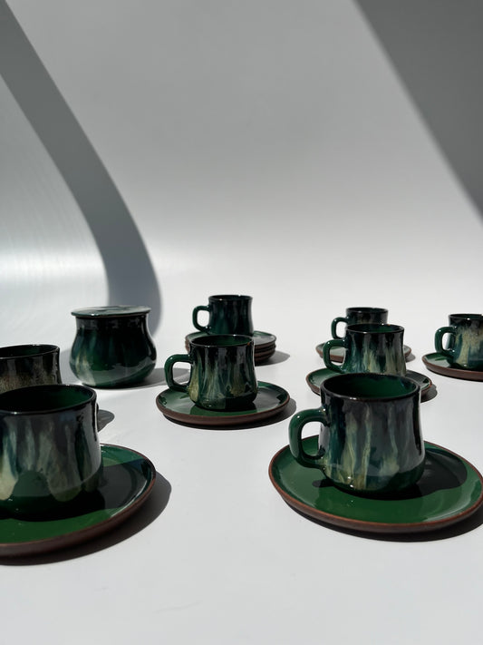 Xícaras Verde Derretido