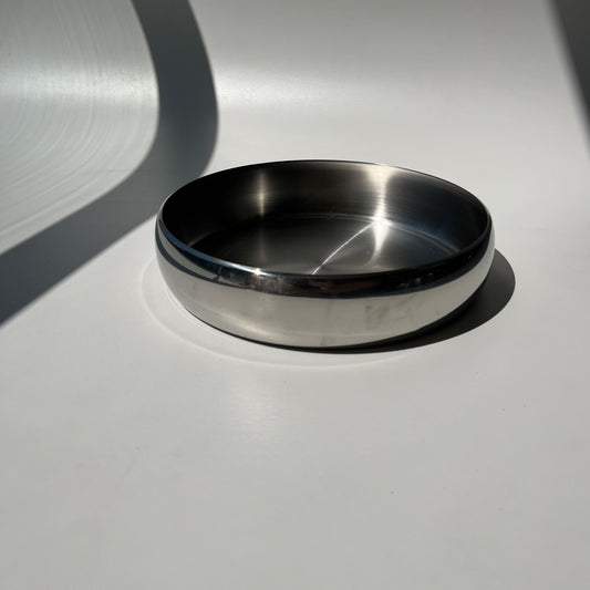 Saladeira Inox & Prata