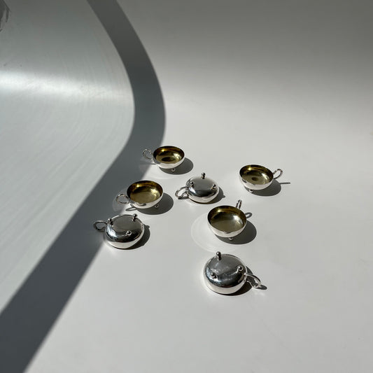 Sobremesa Prata & Vermeil