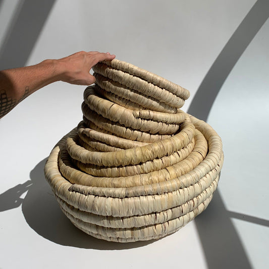 Cestos Palha de Coco