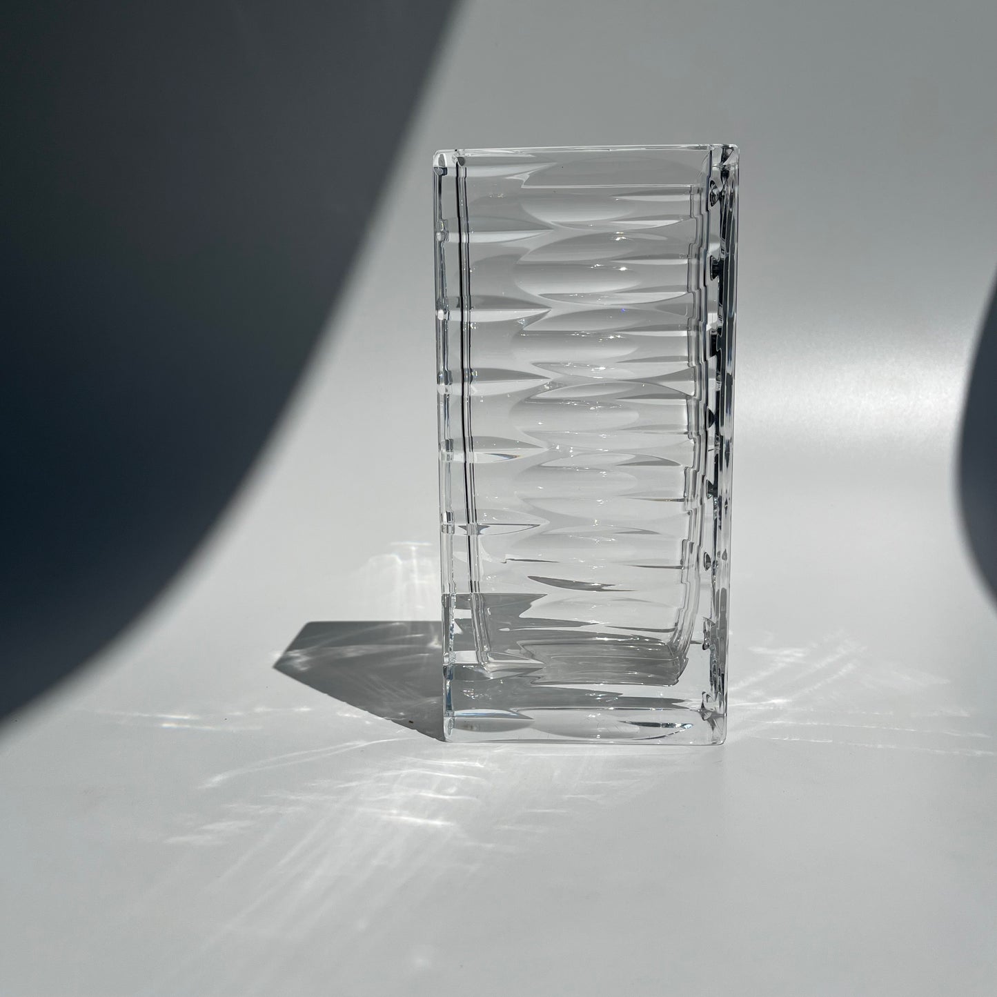 Vaso Cristal Retângulo