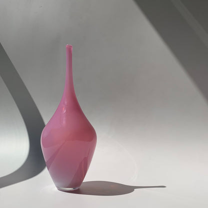 Vaso Escultura Rosa
