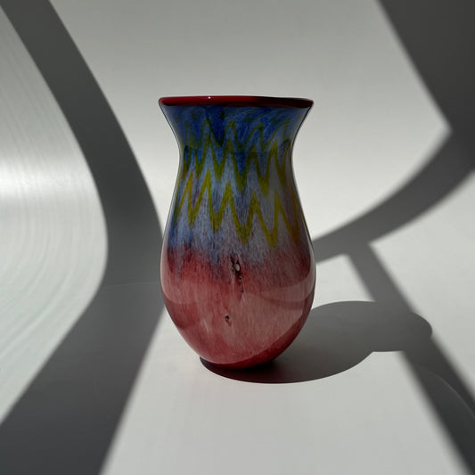 Vaso Murano Tricolor