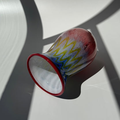 Vaso Murano Tricolor