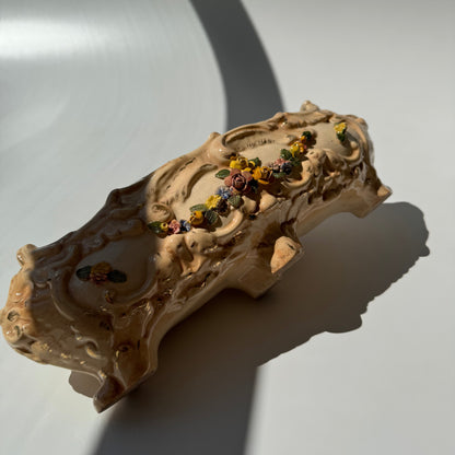 Trio Floreiras Faiança