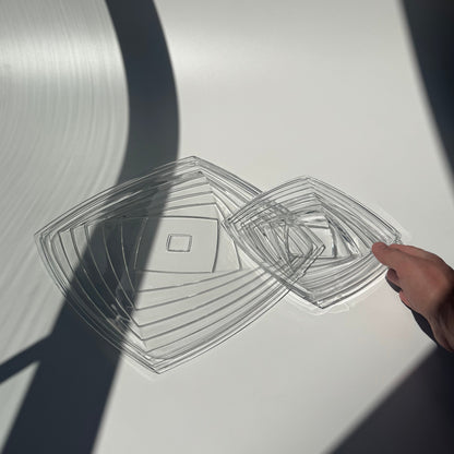 Conjunto Pratos Geométricos