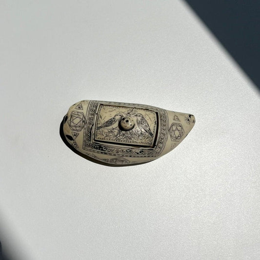 Dente Faux Scrimshaw