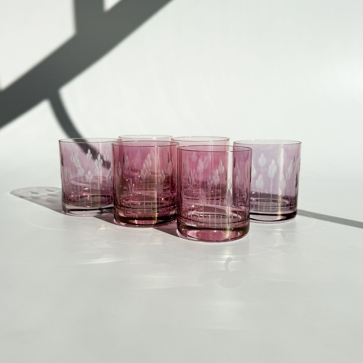 Conjunto Cristal Floral