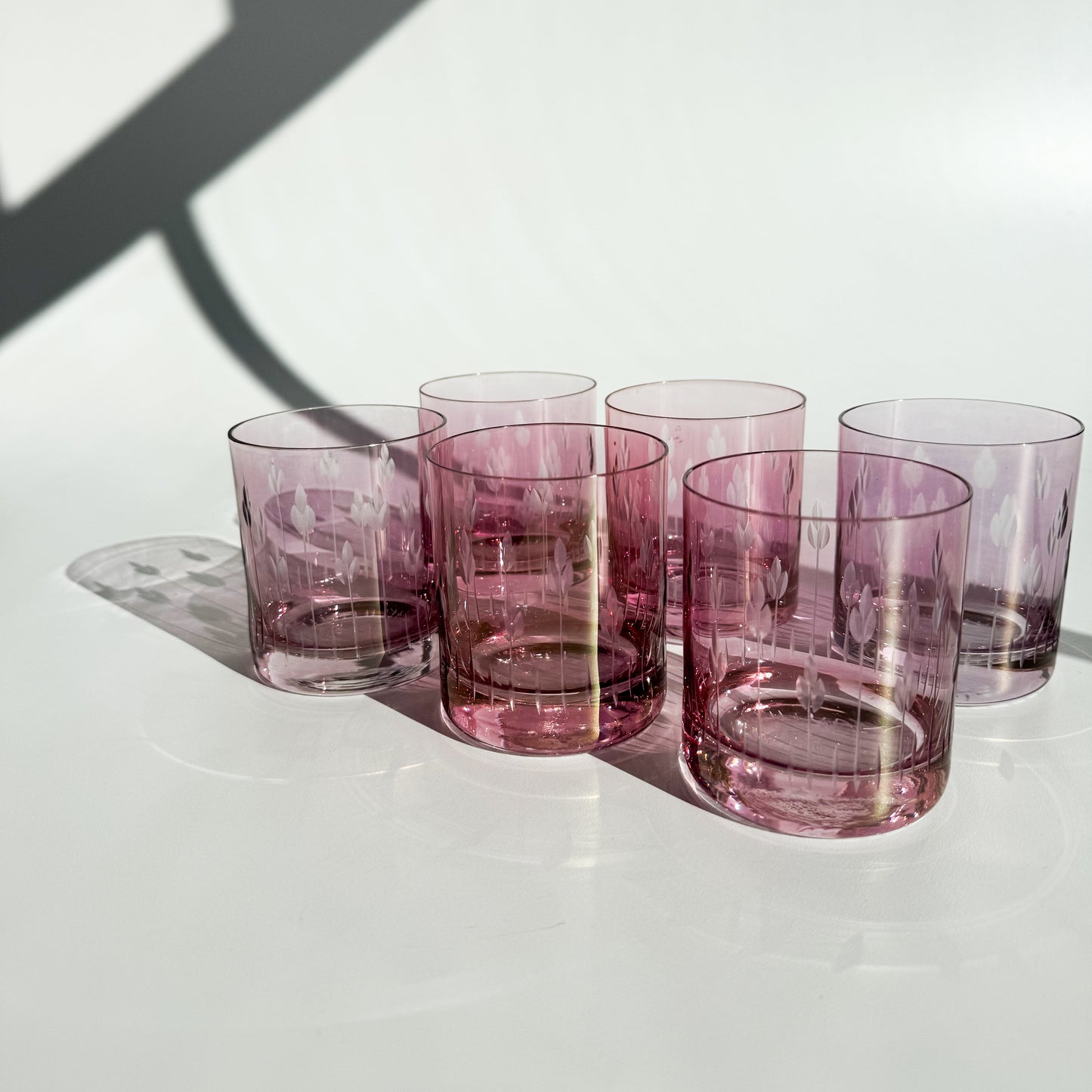 Conjunto Cristal Floral