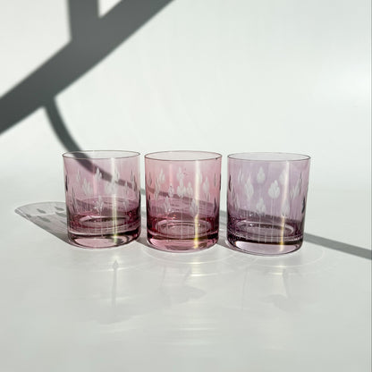 Conjunto Cristal Floral