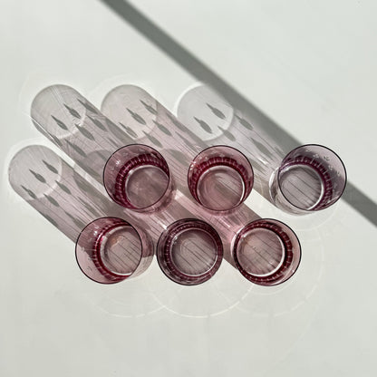 Conjunto Cristal Floral