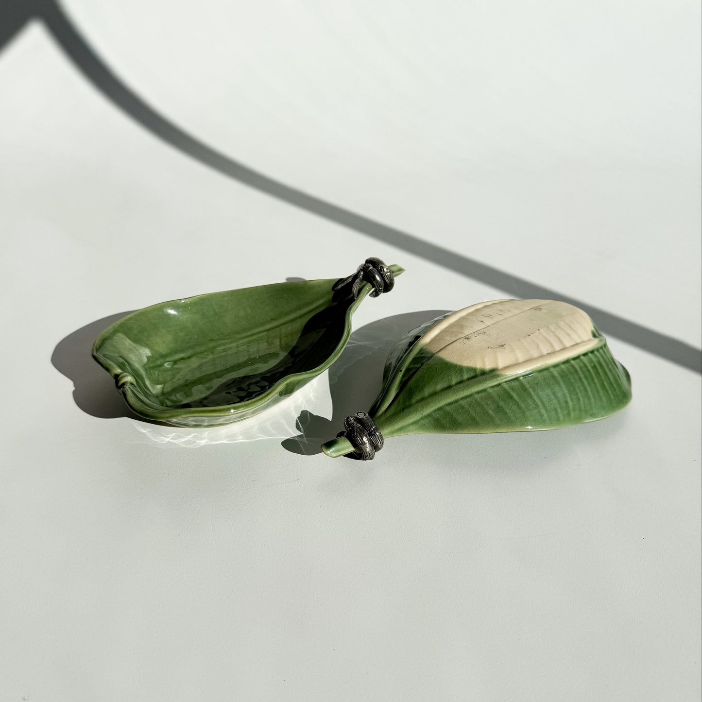 Conjunto Pratos Folha