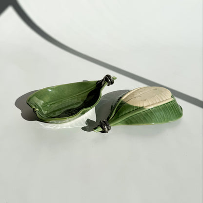 Conjunto Pratos Folha