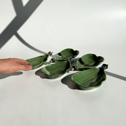 Conjunto Pratos Folha