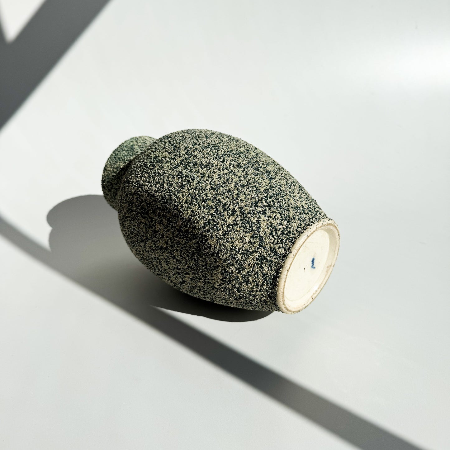 Vaso Barbotine Turquesa