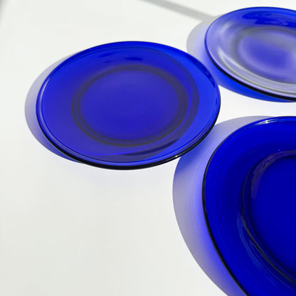 Conjunto Pratos Azuis