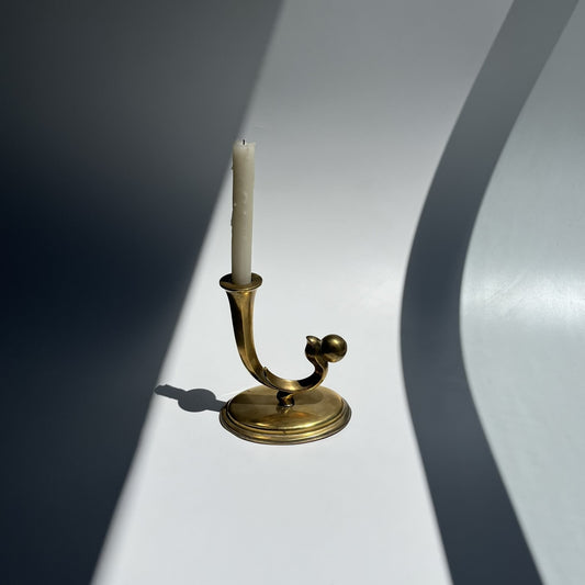 Castiçal Déco Bronze