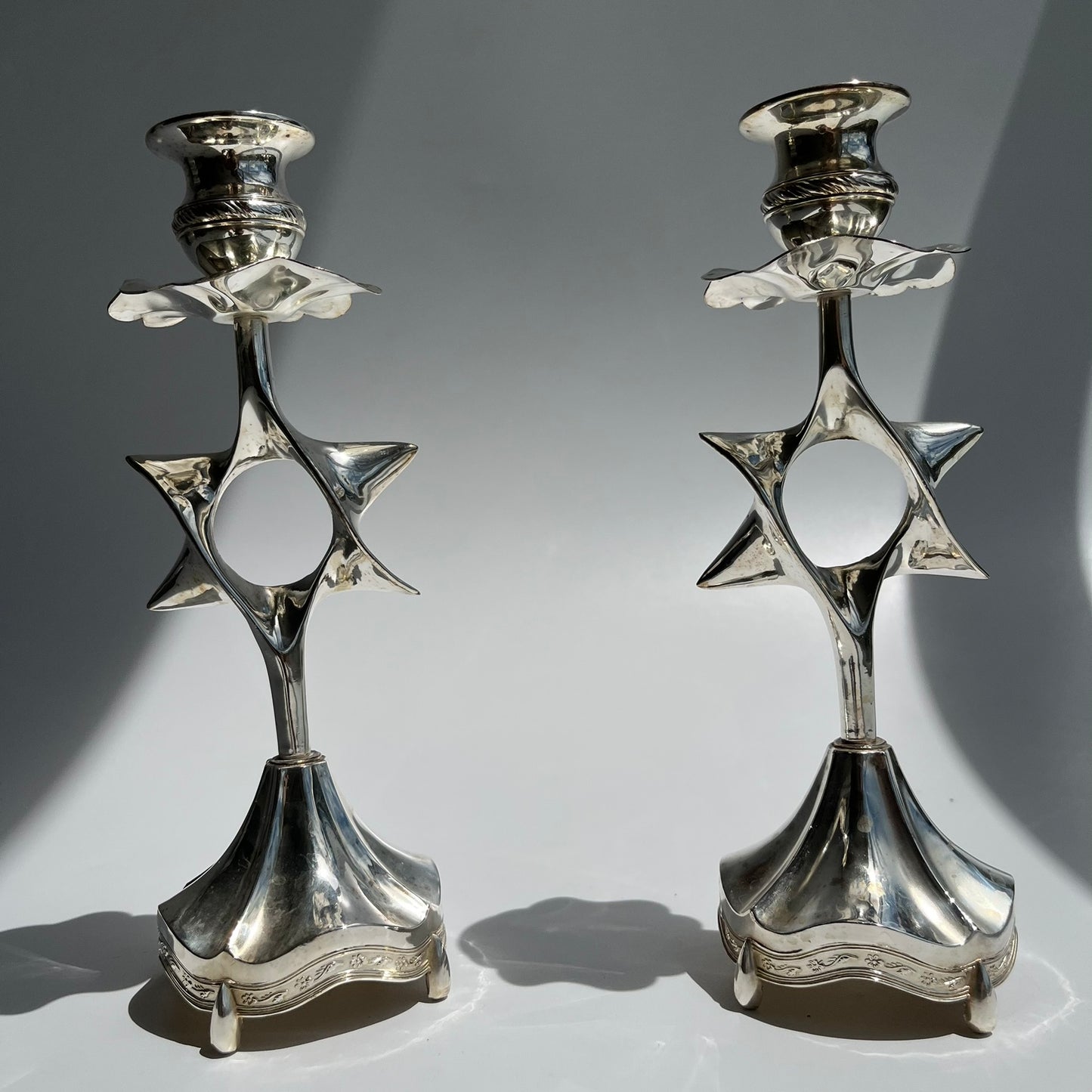Castiçal Estrela de David